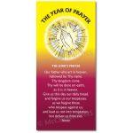 Year of Prayer: Burgundy Roller Banner - RBTYP24BY